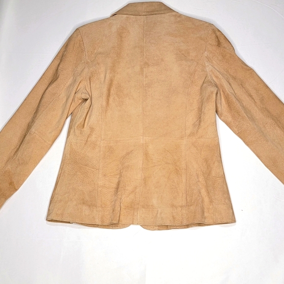 Preston and York Suede Leather Jacket Size Medium - Picture 2 of 6